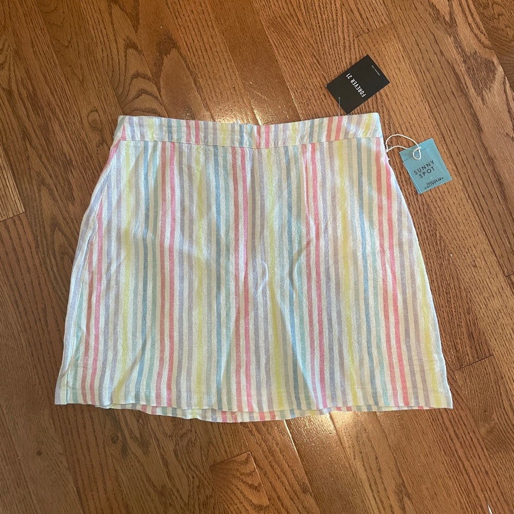 BRAND NEW COLORFUL MINI SKIRT